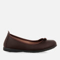 SCHOOL BALLET FLATS IN NAVY BLUE VOLTAIRE