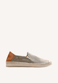 KHAKI ESPADRILLES SUN PATTERN