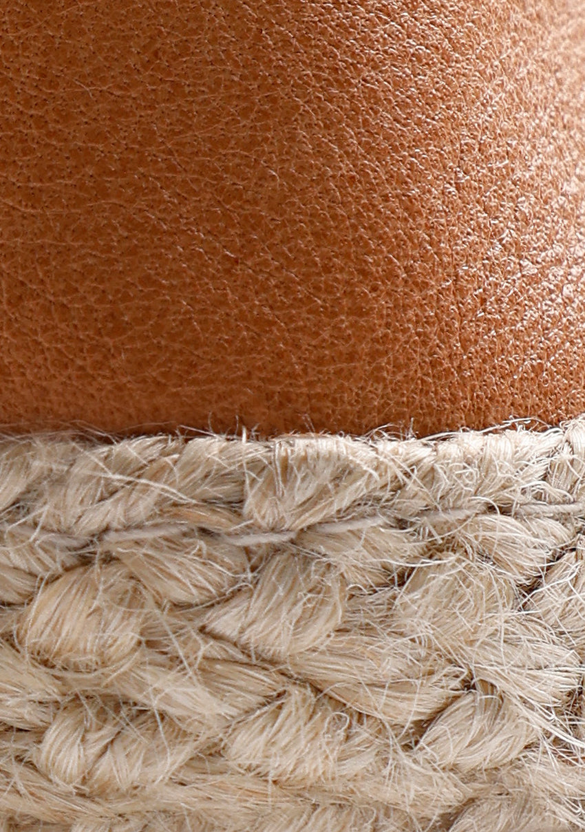 KHAKI ESPADRILLES SUN PATTERN