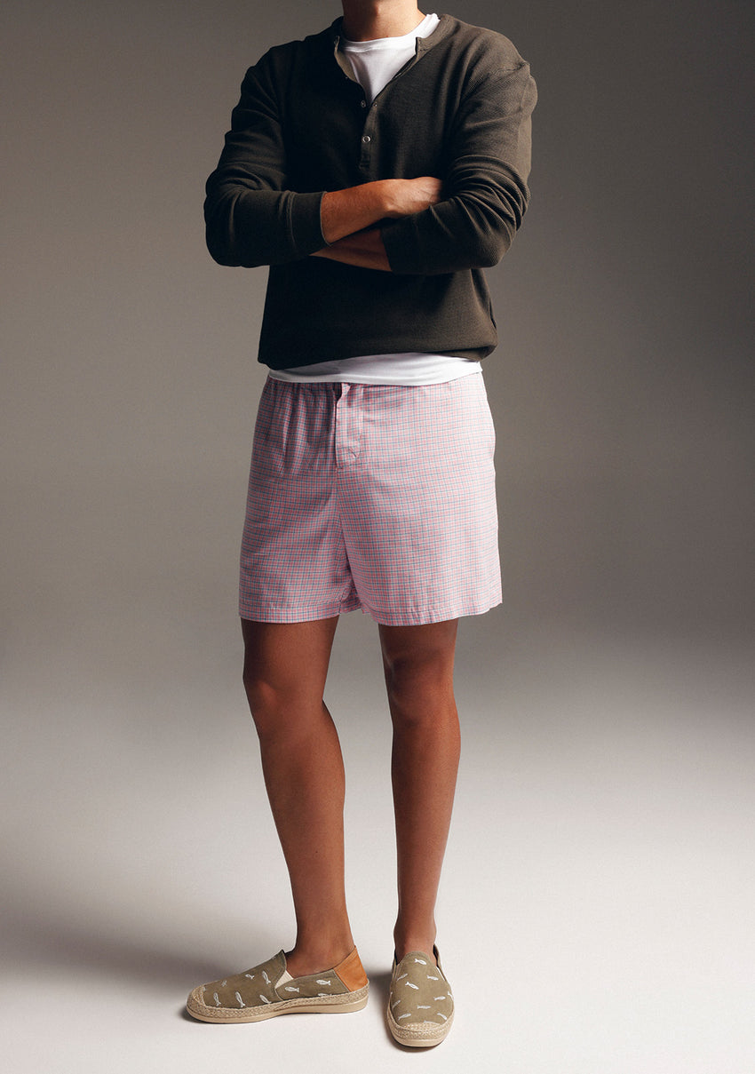 KHAKI ESPADRILLES FISH PATTERN