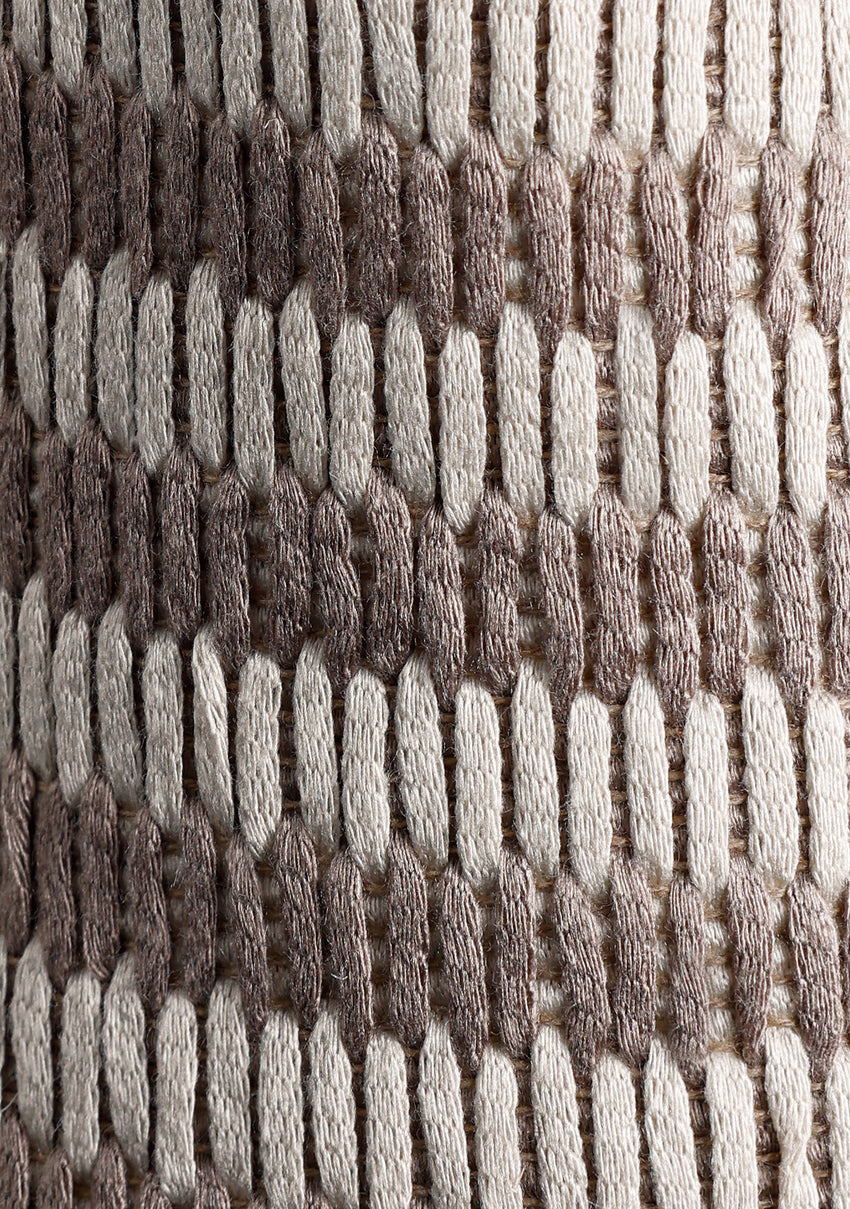 TAUPE STRIPED ESPADRILLES