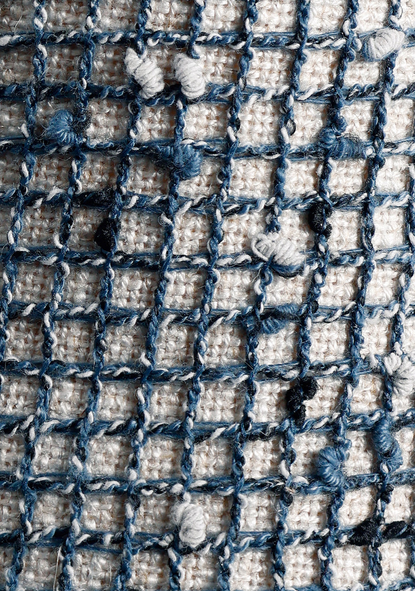 BLUE MESH ESPADRILLES