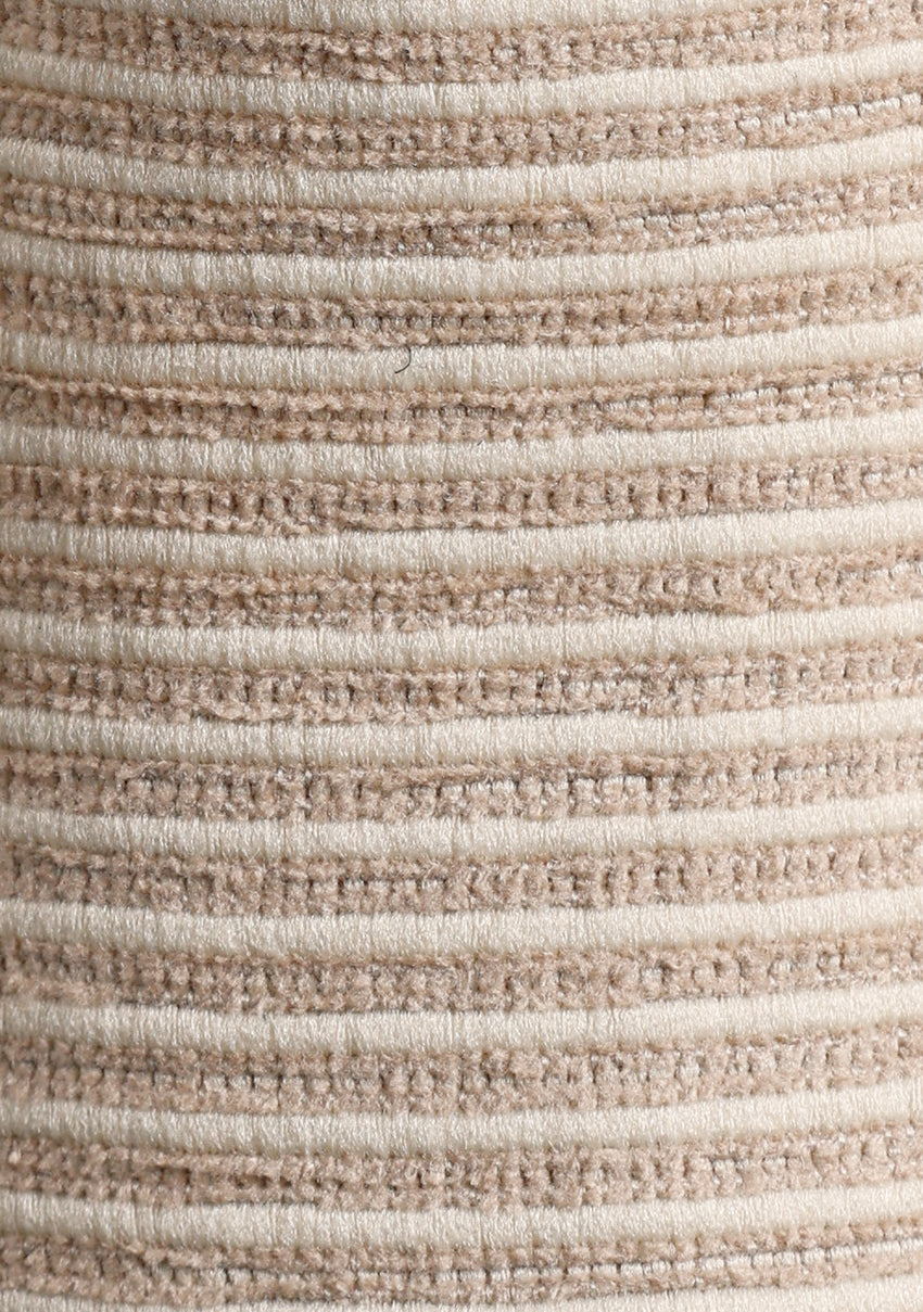 BEIGE STRIPED ESPADRILLES