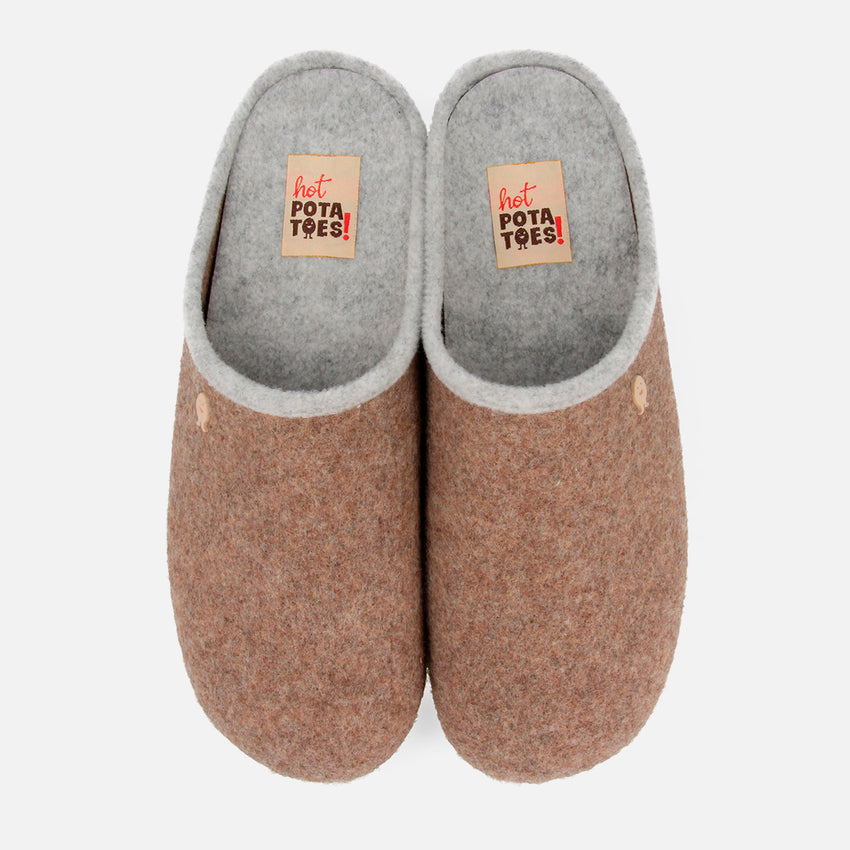 Brown Hot Potatoes slippers LABINSK