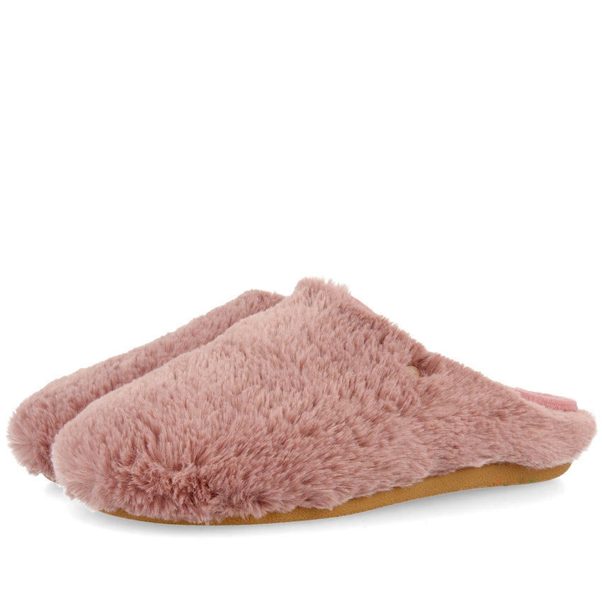 Pink furry Hot Potatoes slippers KEMEROVO
