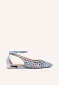 BRAIDED LEATHER BALLET FLATS DELL