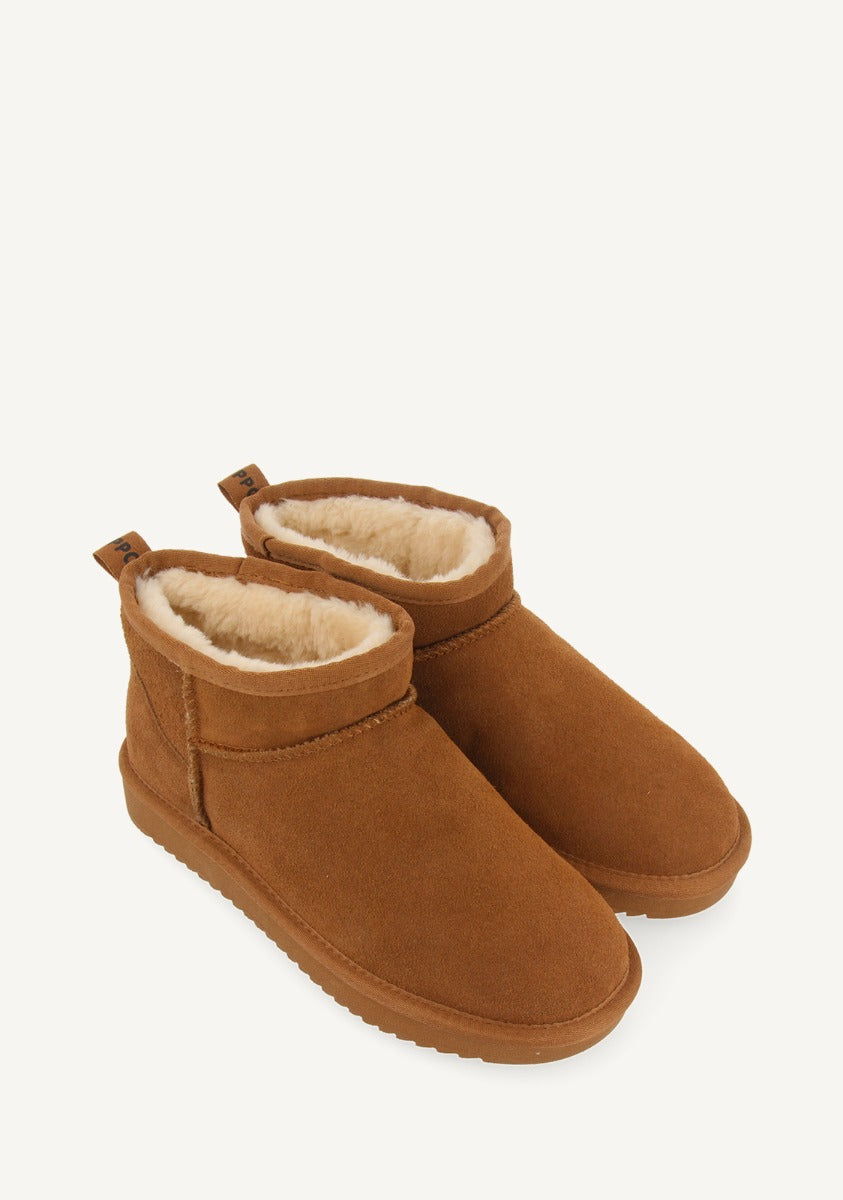 BOTAS AUSTRALIANAS COLOR CUERO DE CAÑA BAJA PARA MUJER BEREK