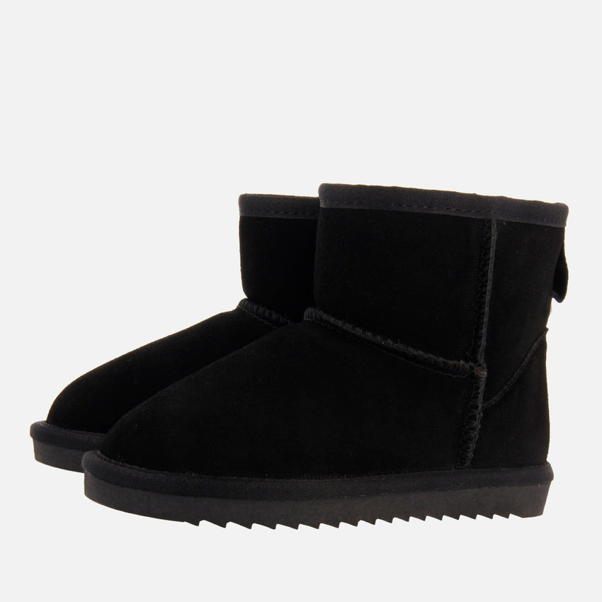 BOTA AUSTRALIANA PIEL NEGRA PARA NIÑA COFFS