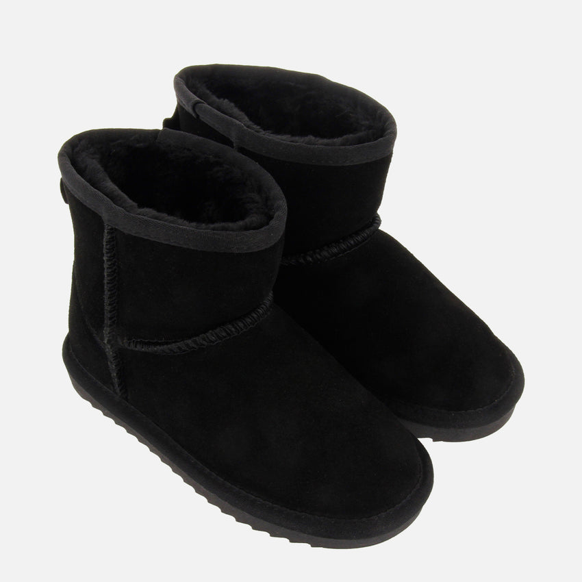 BOTA AUSTRALIANA PIEL NEGRA PARA NIÑA COFFS