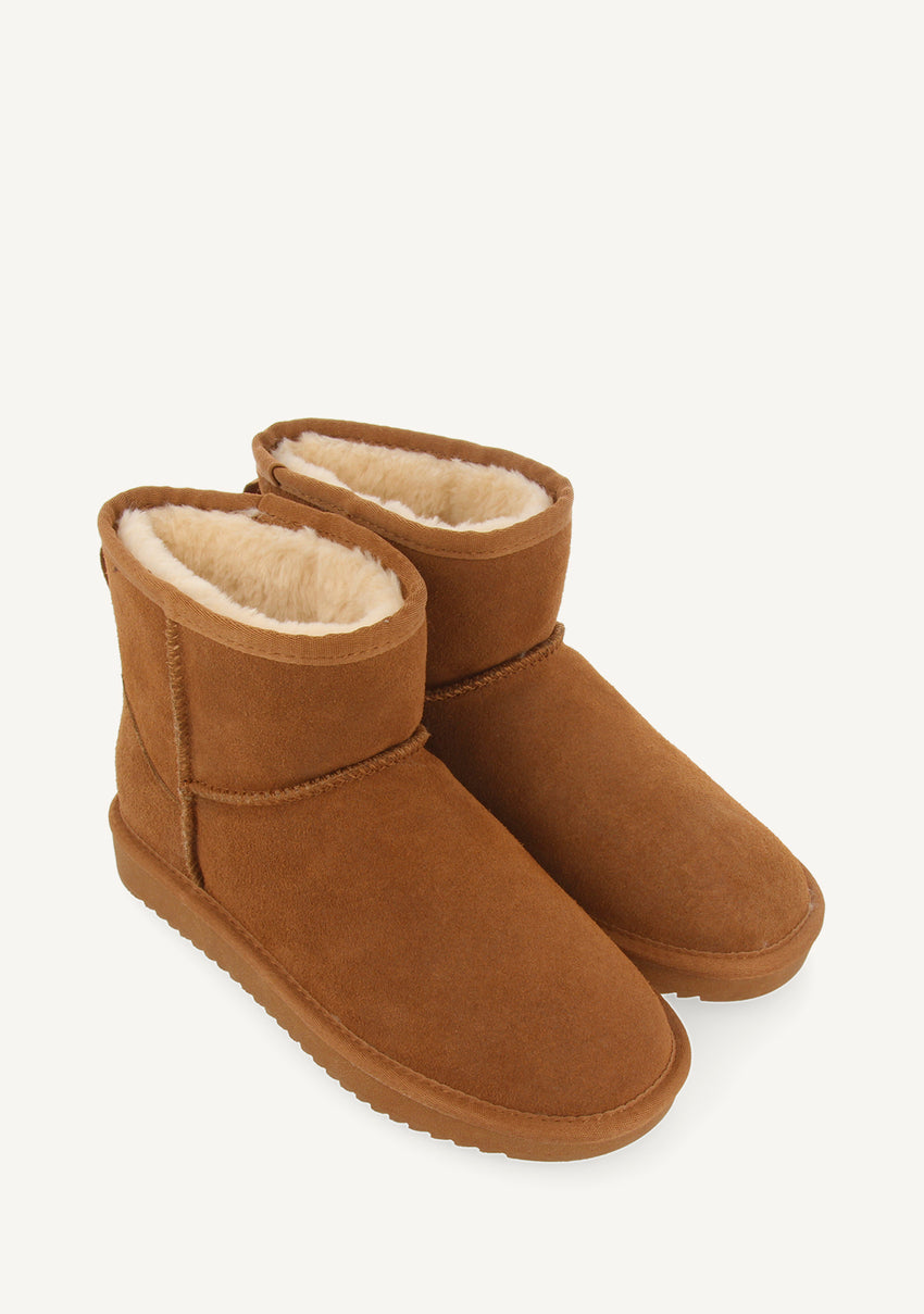 GILLIAM MEDIUM-LEATHER AUSTRALIAN BOOTS FOR WOMEN