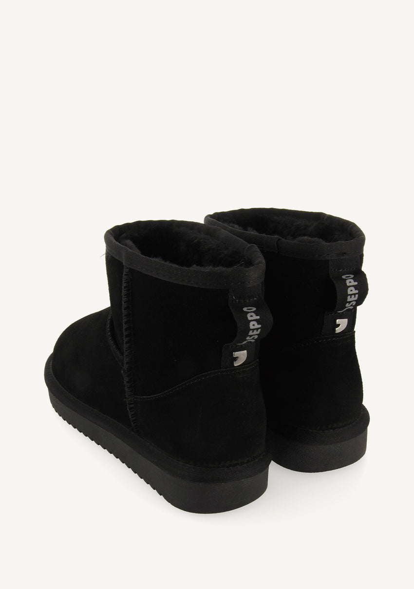 GILLIAM BLACK MID-CALF AUSTRALIAN BOOTS FOR WOMEN