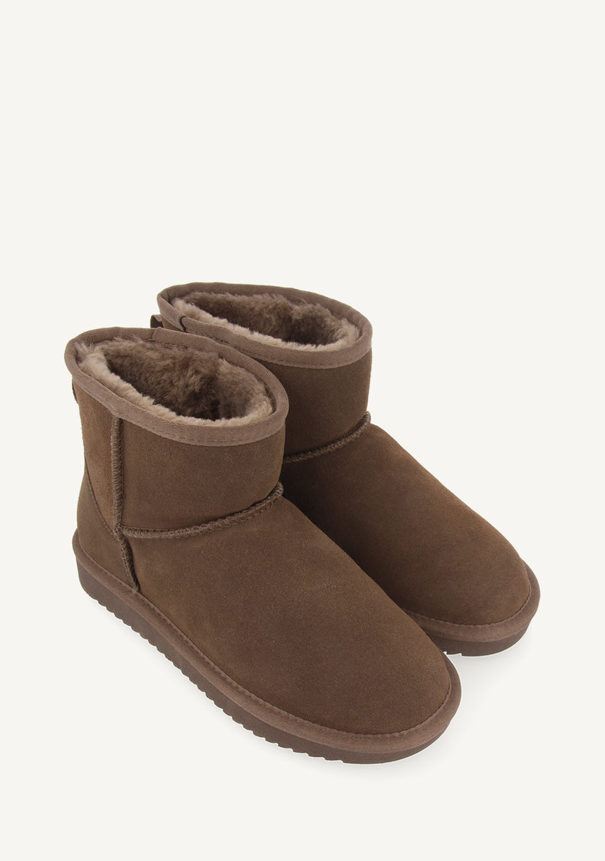 GILLIAM MEDIUM-LEG TAUPE AUSTRALIAN BOOTS FOR WOMEN