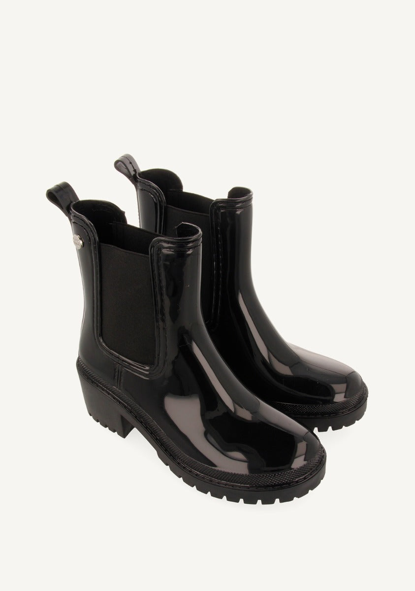 Black wellies in chelsea style for woman TRYSIL