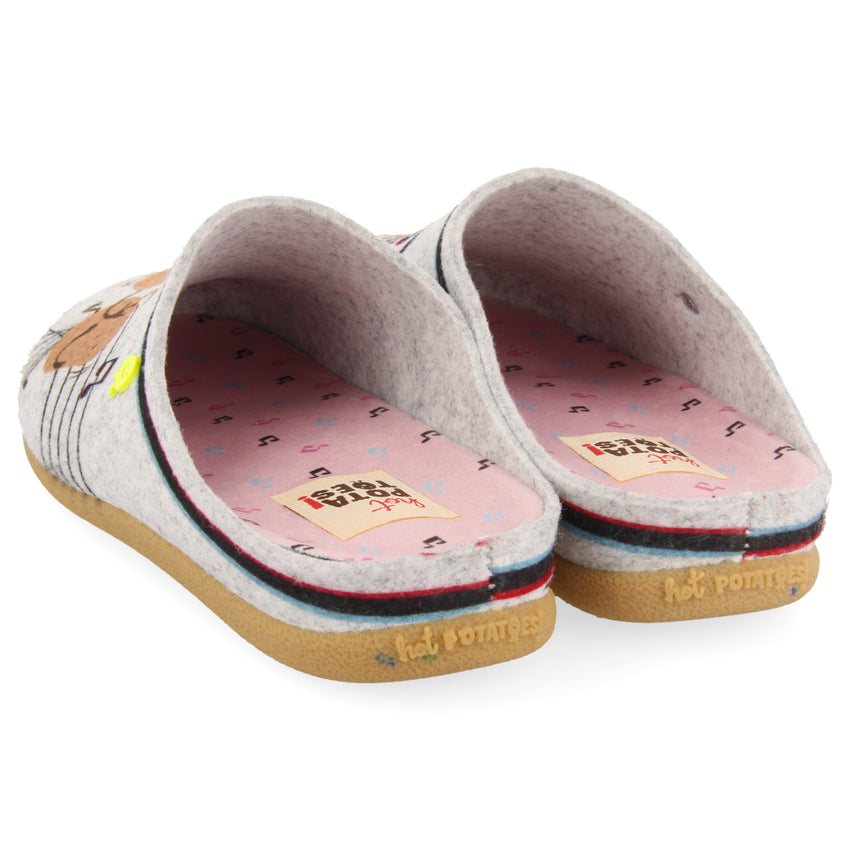 SLIPPERS FROM THE HOT POTATOES FEHRINS COLLECTION