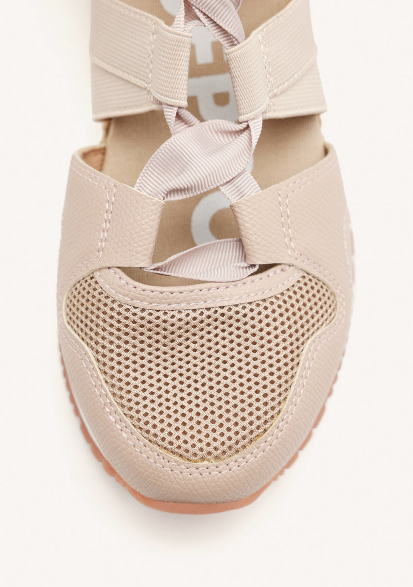 BEIGE ESPADRILLE SNEAKERS FOR WOMEN LIZARDA
