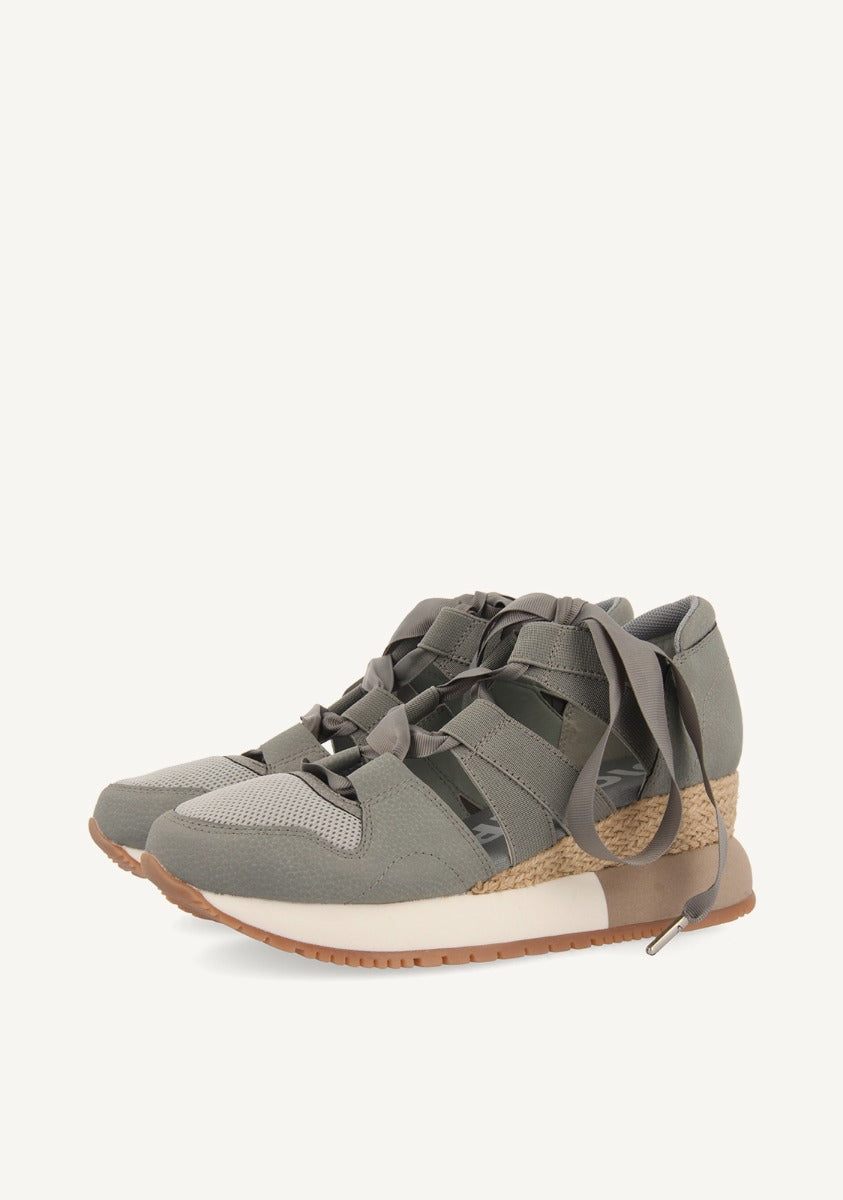 WOMEN'S ESPADRILLE JEANS SNEAKERS LIZARDA