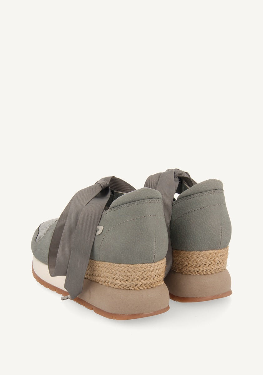 WOMEN'S ESPADRILLE JEANS SNEAKERS LIZARDA