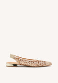 BRAIDED LEATHER BALLET FLATS GUATAVITA
