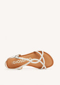 BRAIDED LEATHER SANDALS NIOAQUE