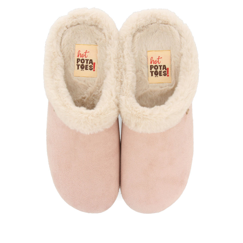 House slippers with fleece detail Trumau