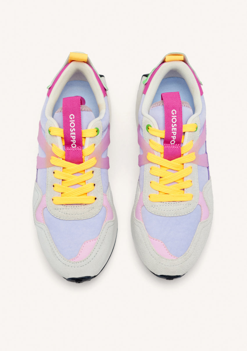 LAVENDER SNEAKERS WITH MULTICOLOR DETAILS FOR WOMEN ADAIR