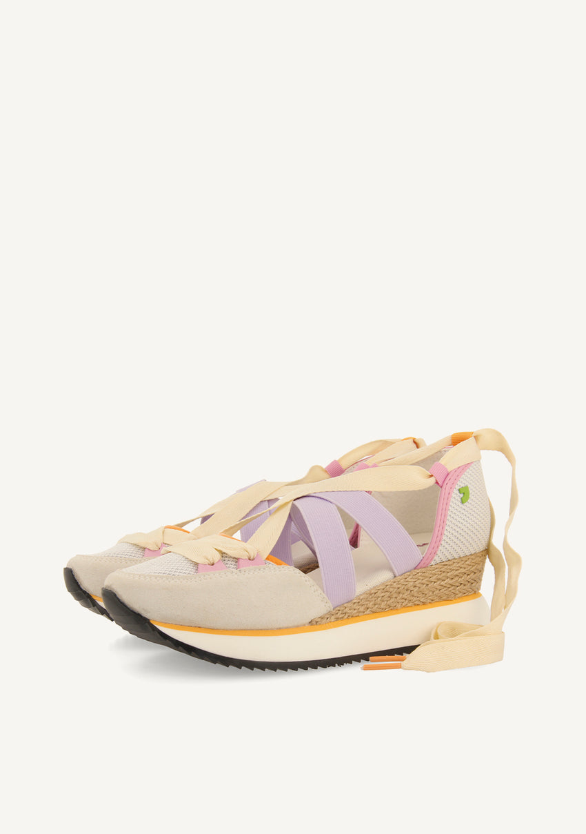 MALVA OPEN SNEAKERS WITH WEDGE FOR WOMEN SAMOBOR