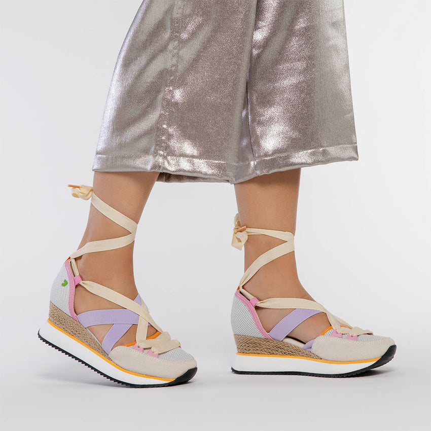 MALVA OPEN SNEAKERS WITH WEDGE FOR WOMEN SAMOBOR