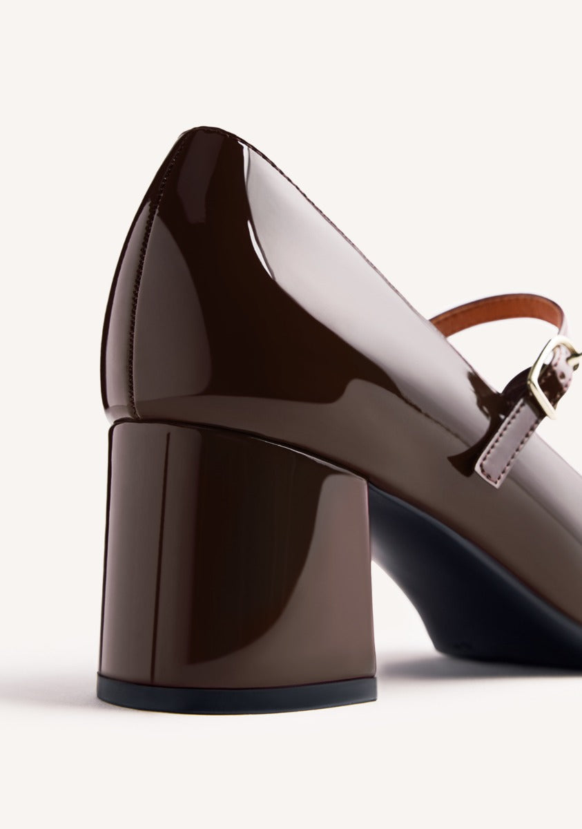 PATENT EFFECT MARY-JANES WINDHAM