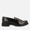 LOAFERS WITH MASK IN PATENT LEATHER EFFECT SNINA