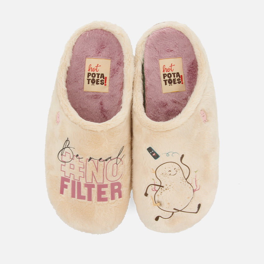 SHERBURNE FUR HOUSE SLIPPERS