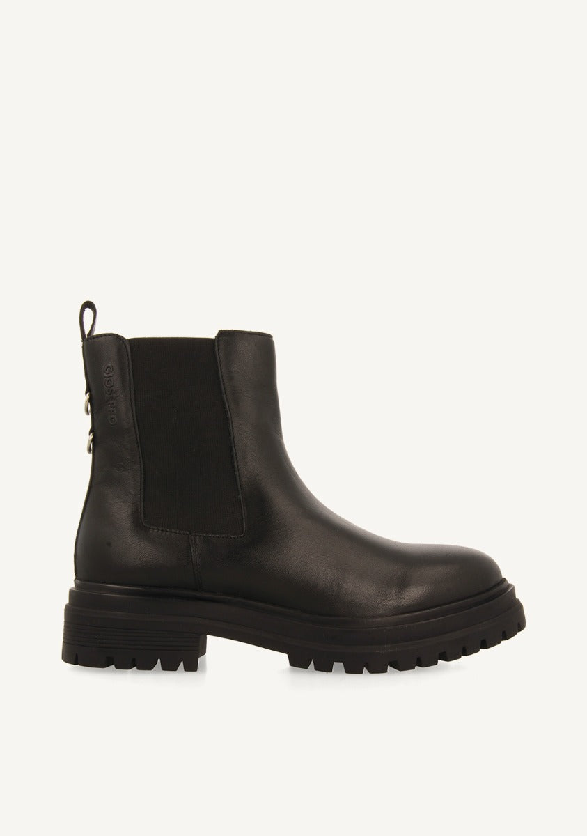 LEATHER TRACK TYPE BOOTS VARICK