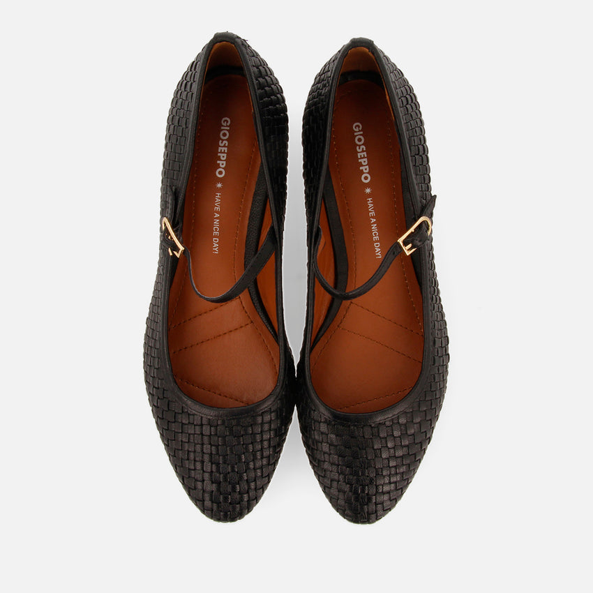 BALLET FLATS BRAIDED LEATHER BODAJK JK