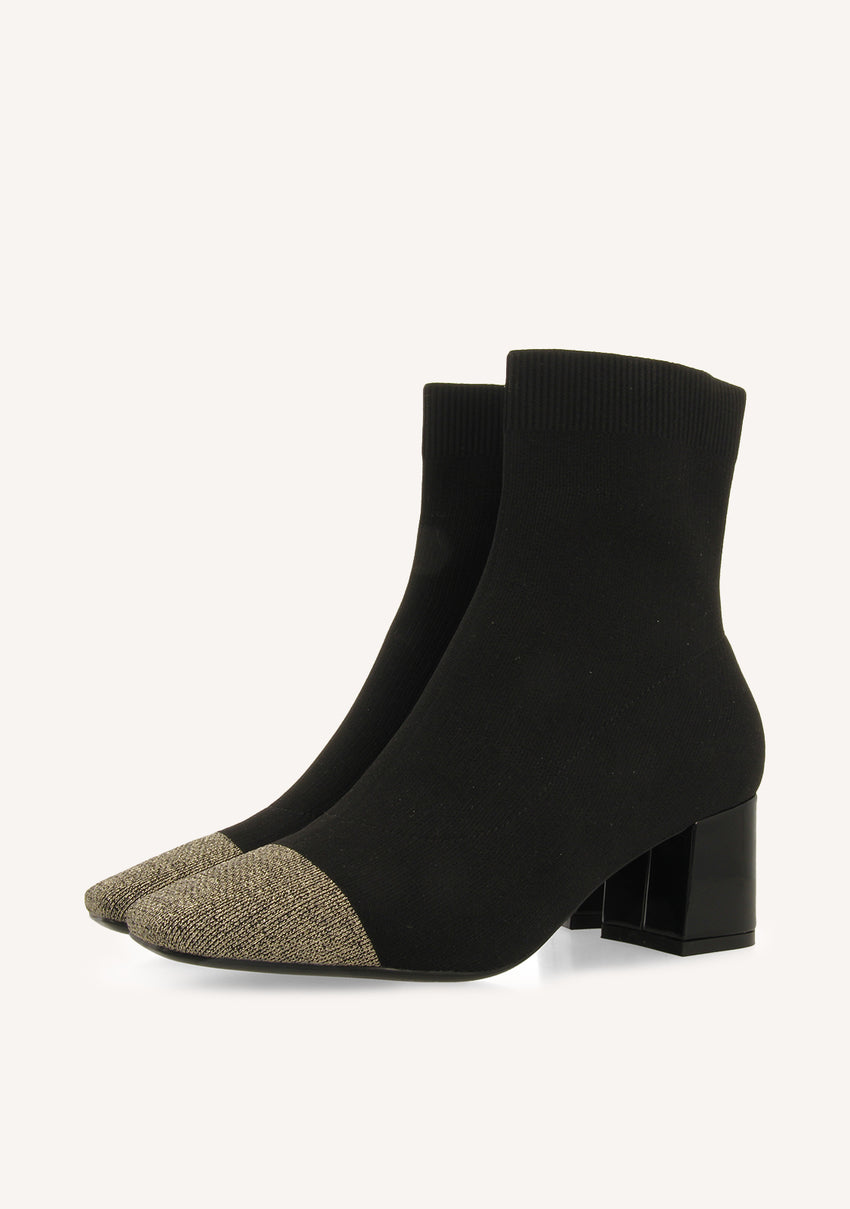 SOCKS-STYLE ANKLE BOOTS WITH HEEL VANLOSE