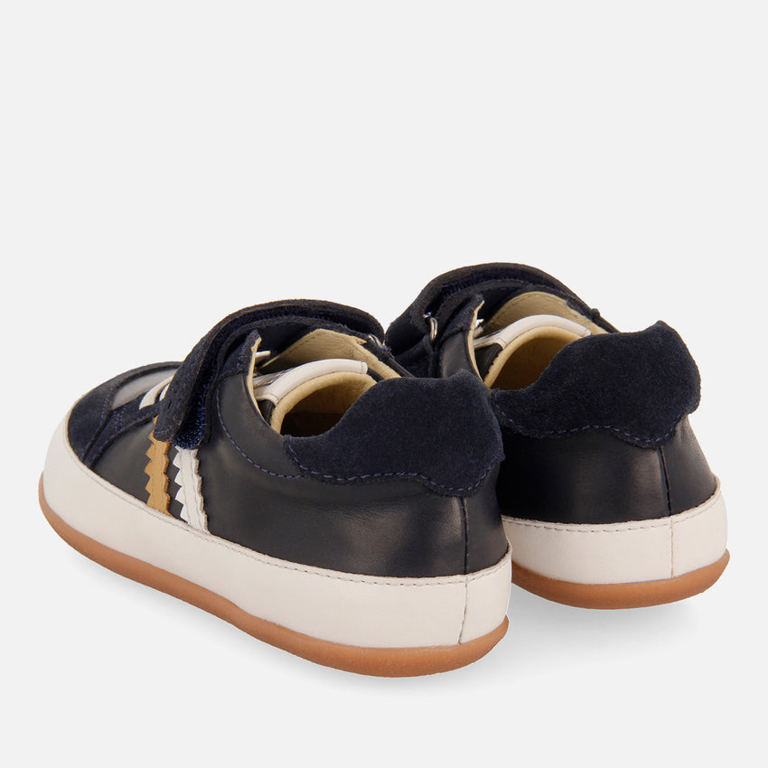 BLUE MARINE BASKETS WITH ADJUSTABLE CLOSURES FOR BOYS AND GIRLS SKRADIN