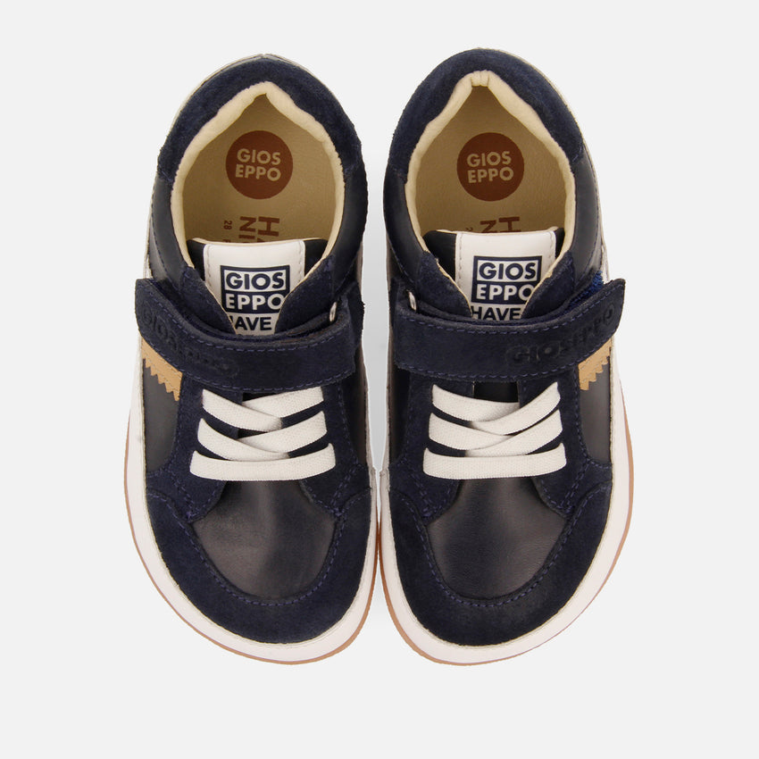 BLUE MARINE BASKETS WITH ADJUSTABLE CLOSURES FOR BOYS AND GIRLS SKRADIN