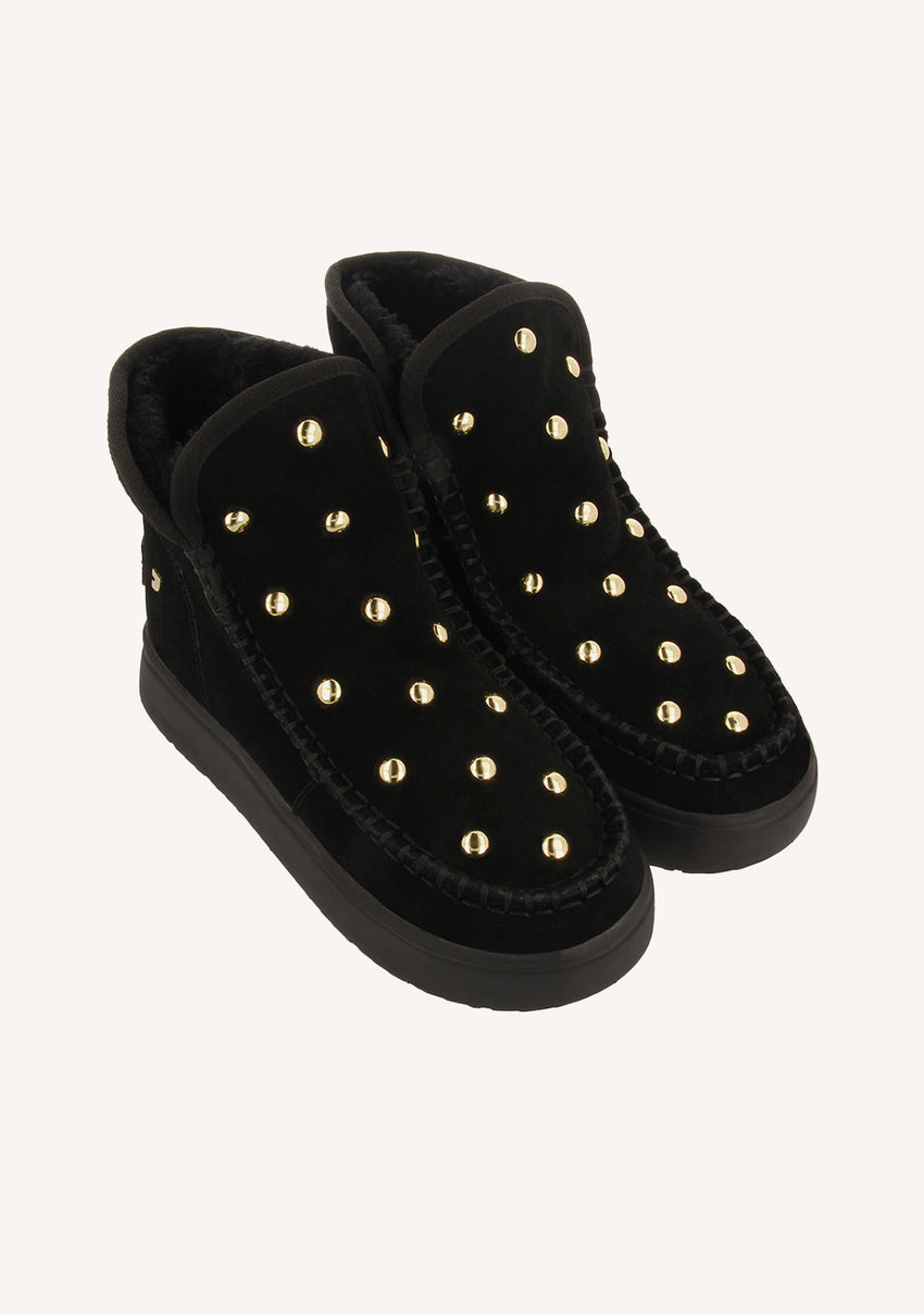 AUSTRALIAN STUDDED LEATHER BOOTS SCHODACK