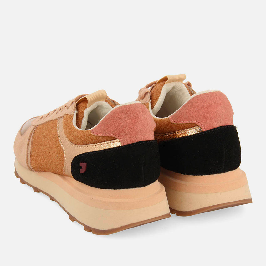 RETRO STYLE FELT SNEAKERS RYE