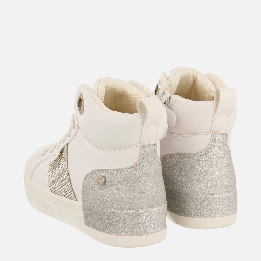 HIGH-TOP BASKETS WITH SEQUINS AND RHINESTONES RUDME
