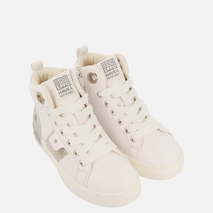 HIGH-TOP BASKETS WITH SEQUINS AND RHINESTONES RUDME