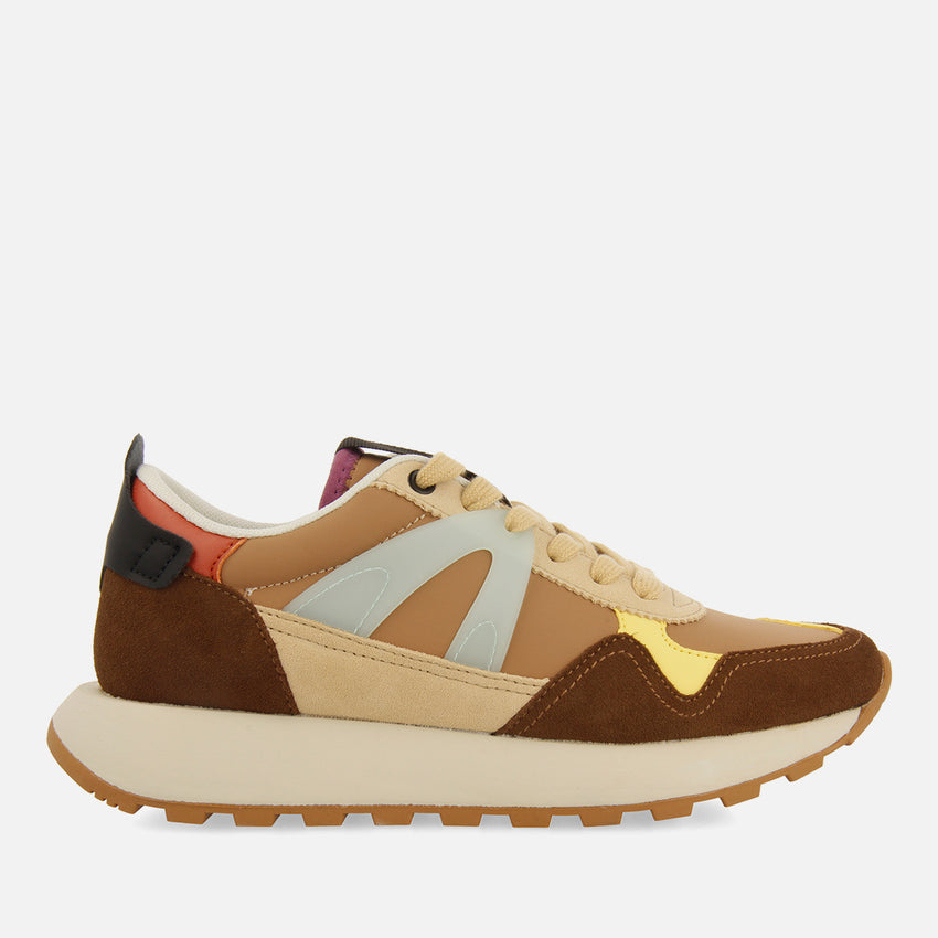 MULTICOLOUR LEATHER SNEAKERS VESTAL