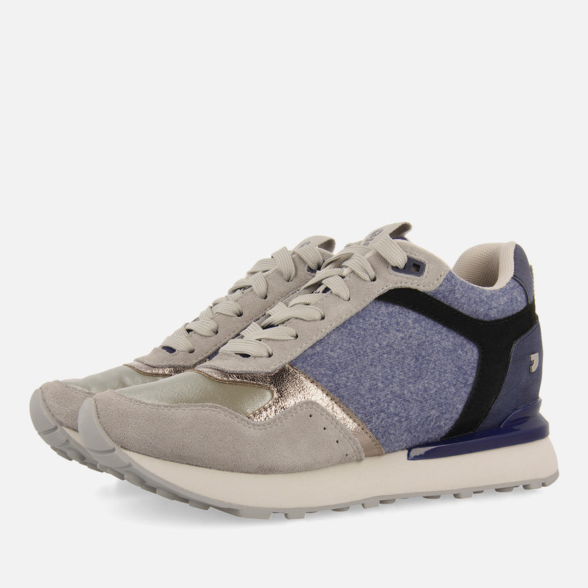 SNEAKERS FELT WEDGE INTERNAL HORICON
