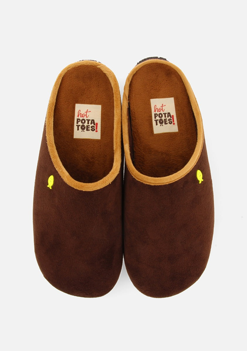 HARTWICK FUR HOUSE SLIPPERS
