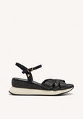 RAFFIA WEDGE SANDALS GUILDHALL