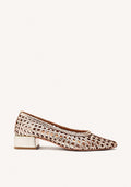 BRAIDED LEATHER COURT SHOES EASTHAM