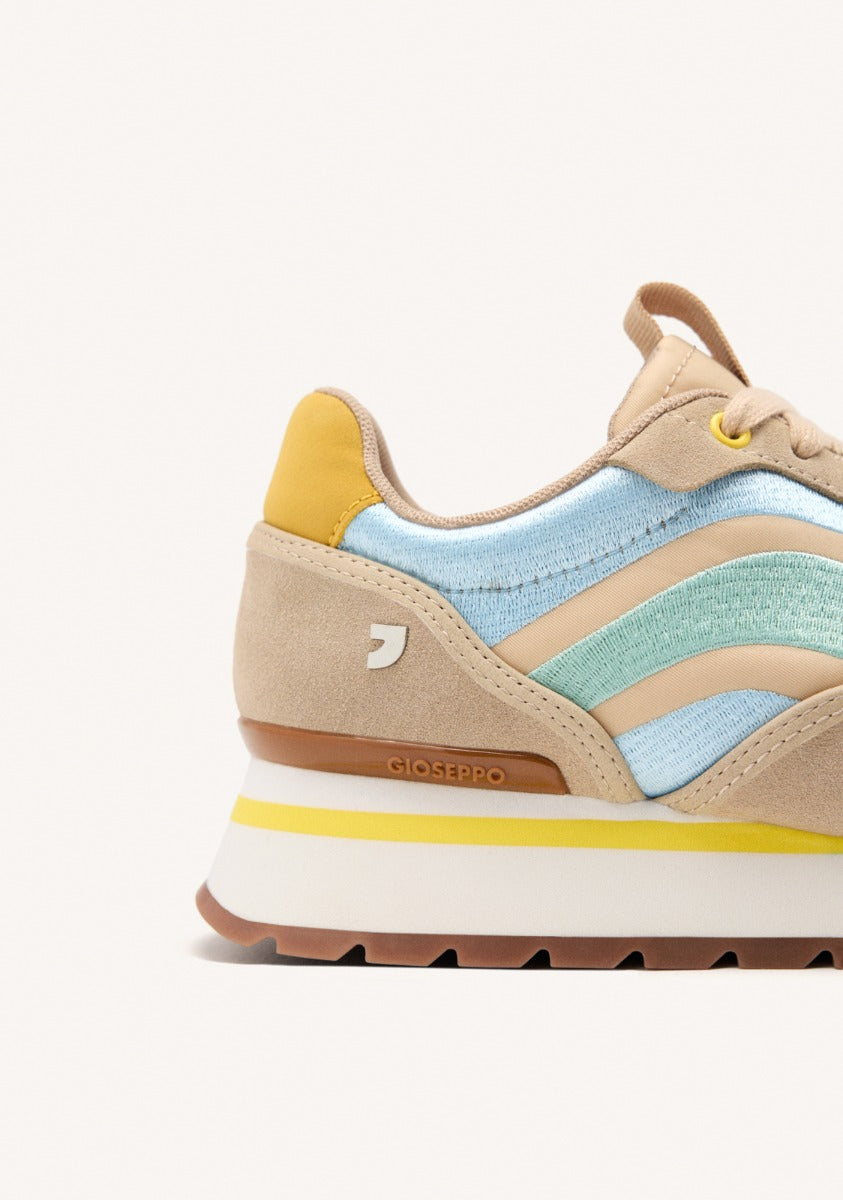 RETRO LEATHER SNEAKERS MONKTON