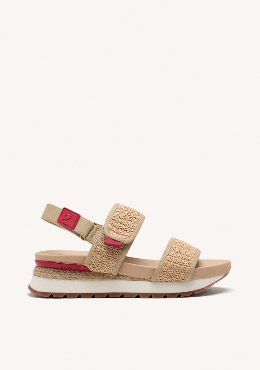 RAFFIA SPORTY SANDALS ARGONNE