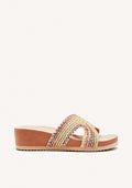 WEDGE RAFFIA SANDALS PACIFIC