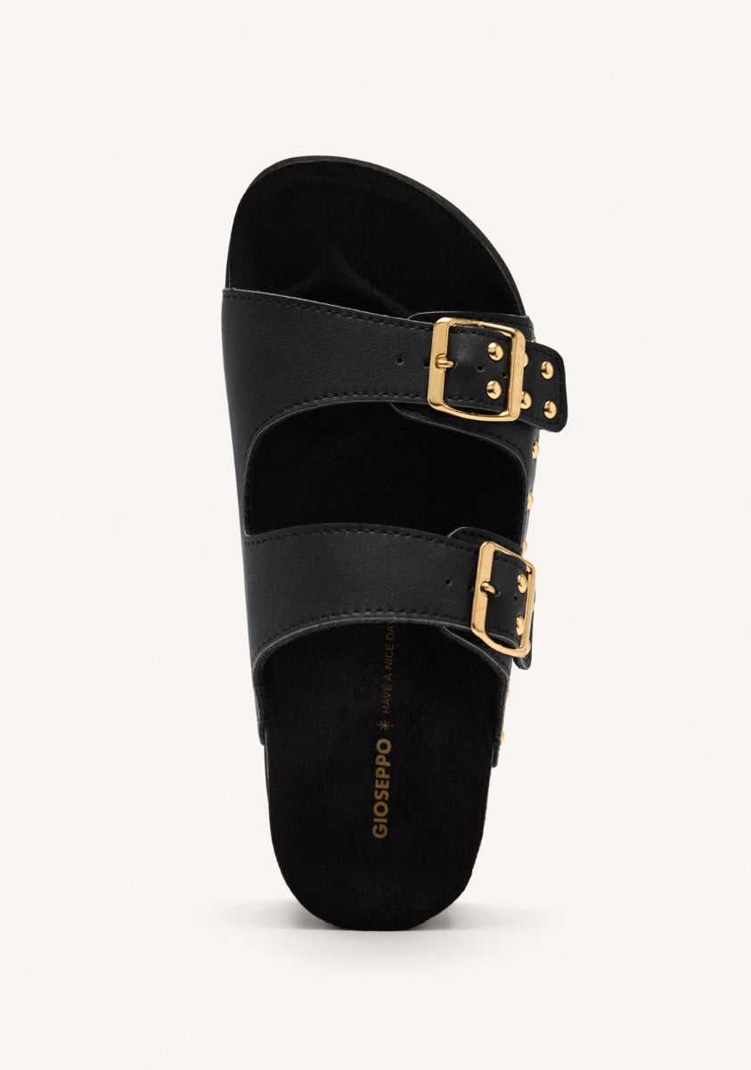 STUDDED AND BUCKLED SANDALS TALMADGE