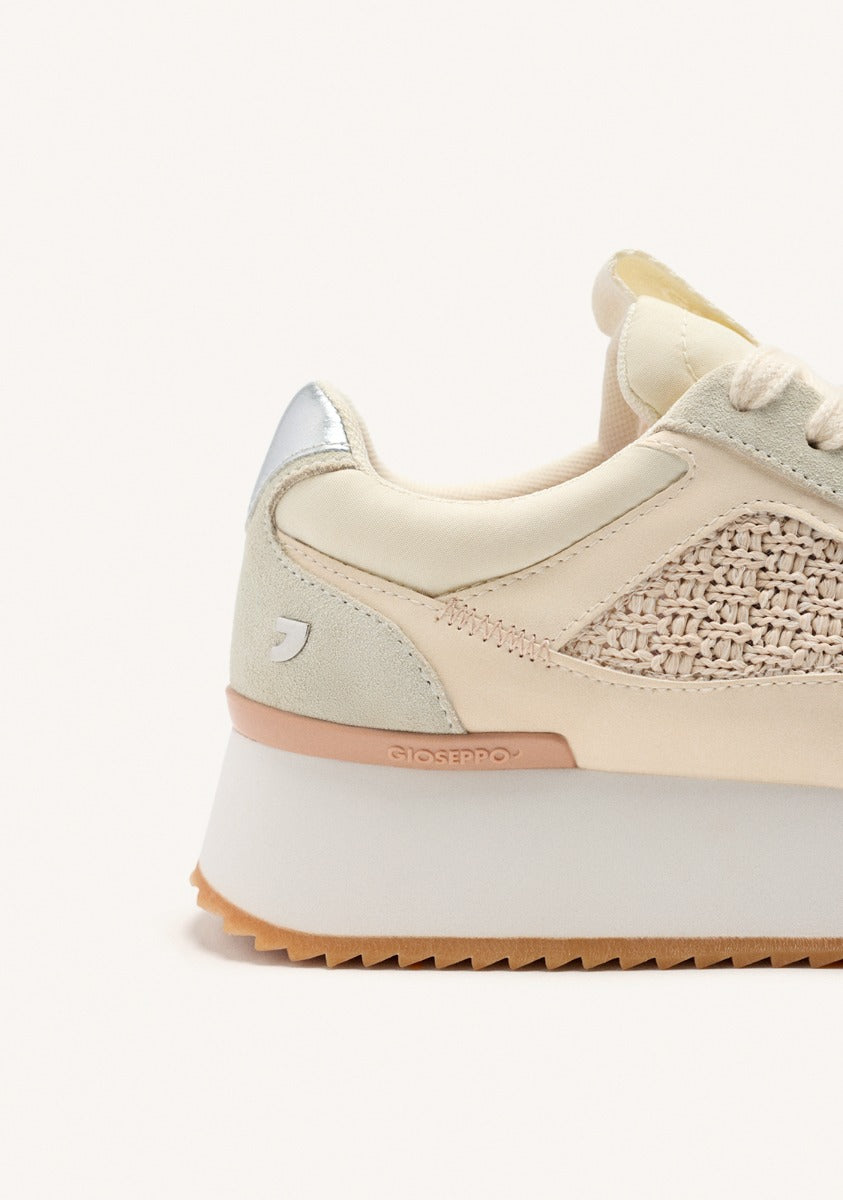 PLATFORM LEATHER SNEAKERS GLOVER
