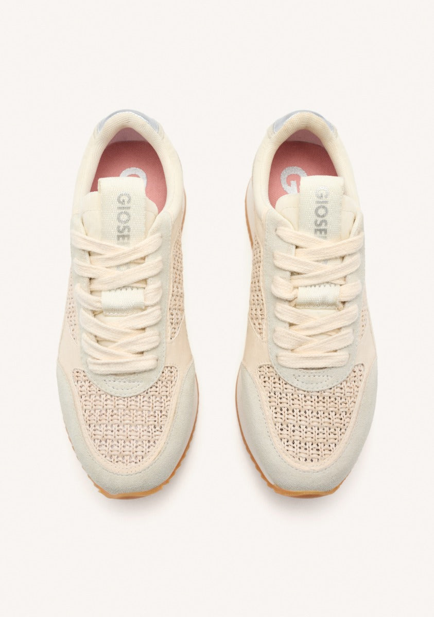 PLATFORM LEATHER SNEAKERS GLOVER